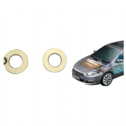 Piezoelectric ceramics for automobile vibration and noise reduction